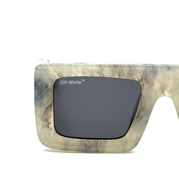 New, OFF-WHITE Sunglasses Leonardo OERI060 0807 Authentic - Picture 5 of 13